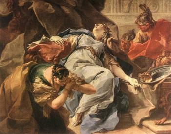 Giambattista Pittoni : Death of Sophonisba